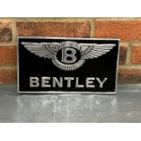 Cast Aluminium Bentley Sign&nbsp;