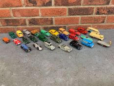 Quantity of Play Worn Dinky Die Cast Cars