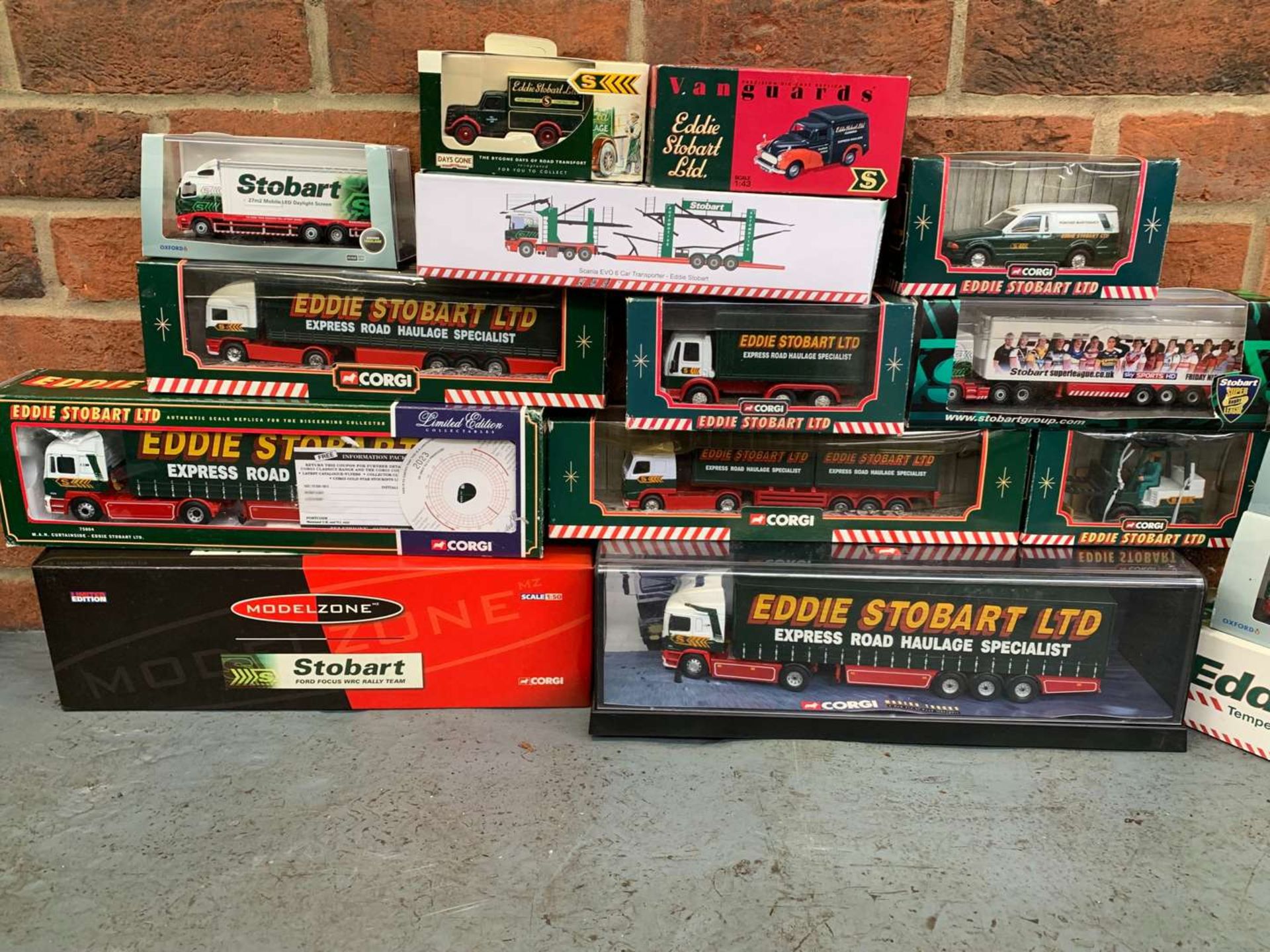 Quantity of Boxed Eddie Stobart Die cast Lorries - Image 2 of 3