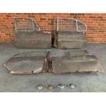 Four Jaguar MK 10 Doors and Spinners