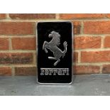 Cast Aluminium Ferrari Sign&nbsp;