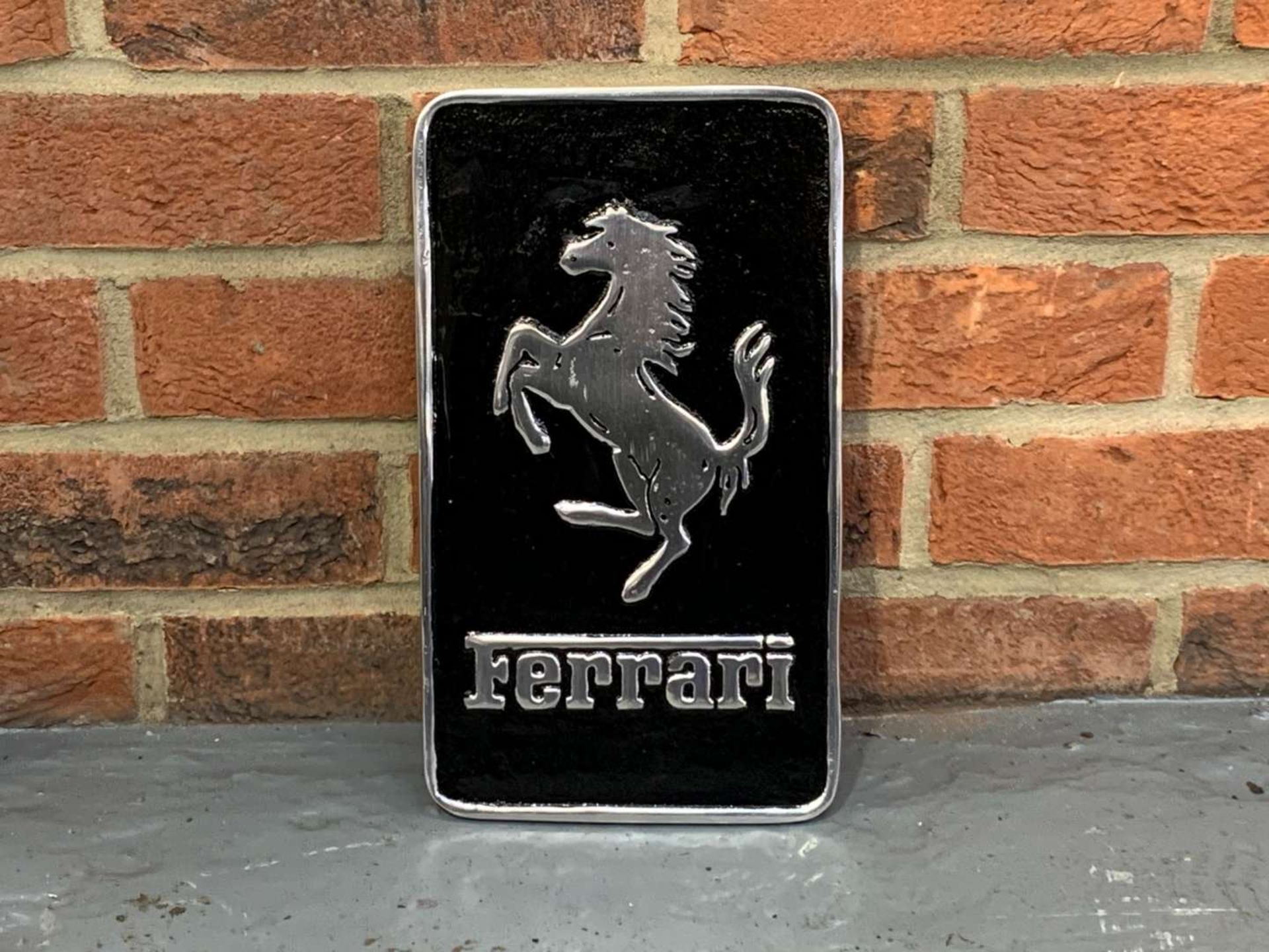 Cast Aluminium Ferrari Sign&nbsp;