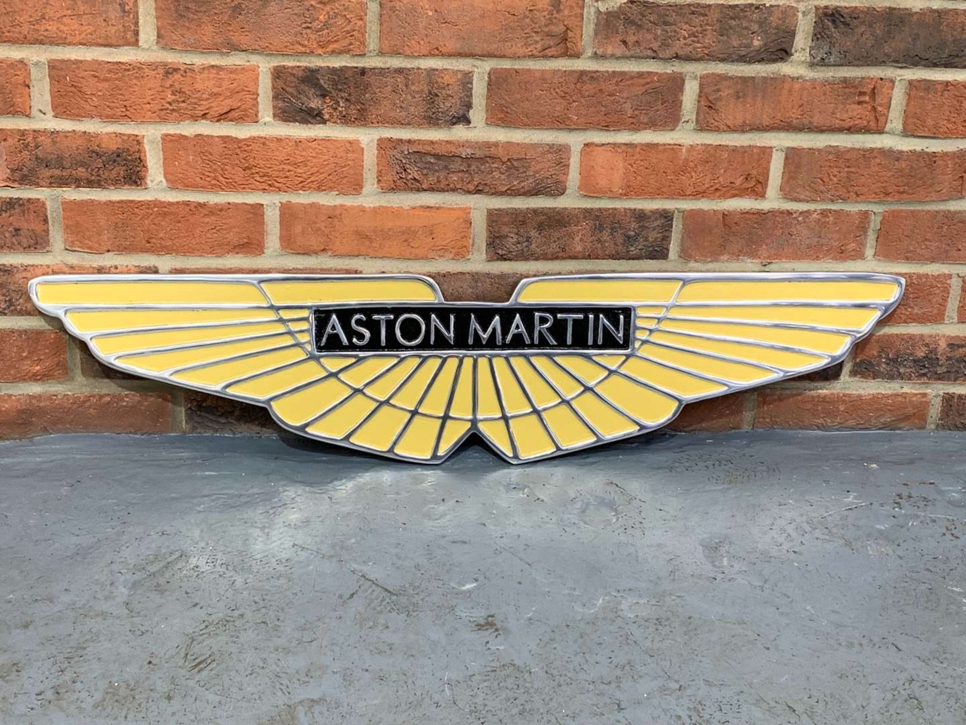 Cast Aluminium Aston Martin Emblem