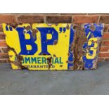 Enamel BP Commercial Sign a/f&nbsp;