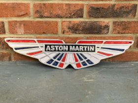 Cast Aluminium Aston Martin Emblem Sign