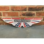 Cast Aluminium Aston Martin Emblem Sign