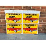 Tin Thunderbird Sign