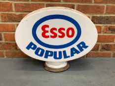 Original Plastic Esso Popular Petrol Globe