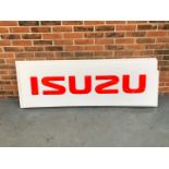 Plastic ISUZU Dealership Sign&nbsp;