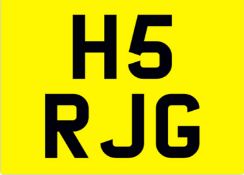 &nbsp; H5 RJG Registration number&nbsp;