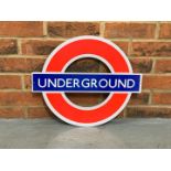 Metal Underground Sign