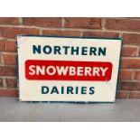 Aluminium Northern Snowberry Dairies Sign