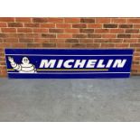 An Original Large Aluminium Michelin Waving Man Sign