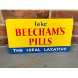 Aluminium “Take Beechams Pills” Sign