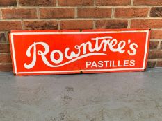 Enamel Rowntrees Pastilles Sign