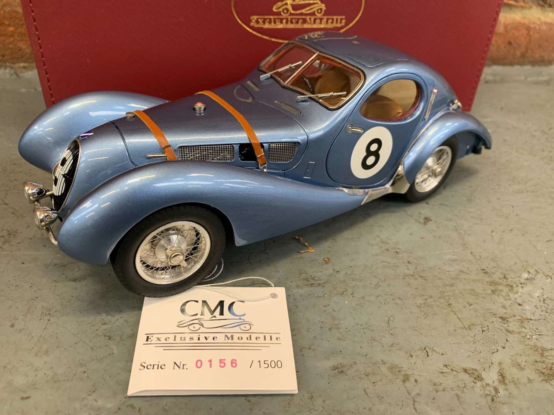 CMC Talbot Lago Coupe T150 C-55 1:18 Scale Boxed Model - Image 4 of 6