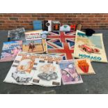 Mixed Lot Union Jacks, Posters Etc