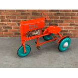 Tin Plate Childs Pedal Tri-Ang Major Tractor