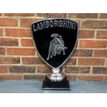 Modern Cast Aluminium Lamborghini Display