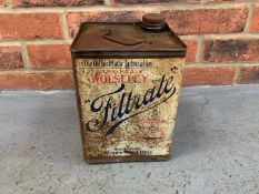 Original Wolseley “Filtrate Motor Lubrication's” Can