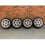 Set of Four Mercedes Split Rim Alloy Wheels