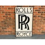 Ex-Goodwood Rolls Royce Display Painted on Board
