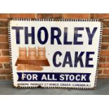 Enamel Thorleys Cake Sign