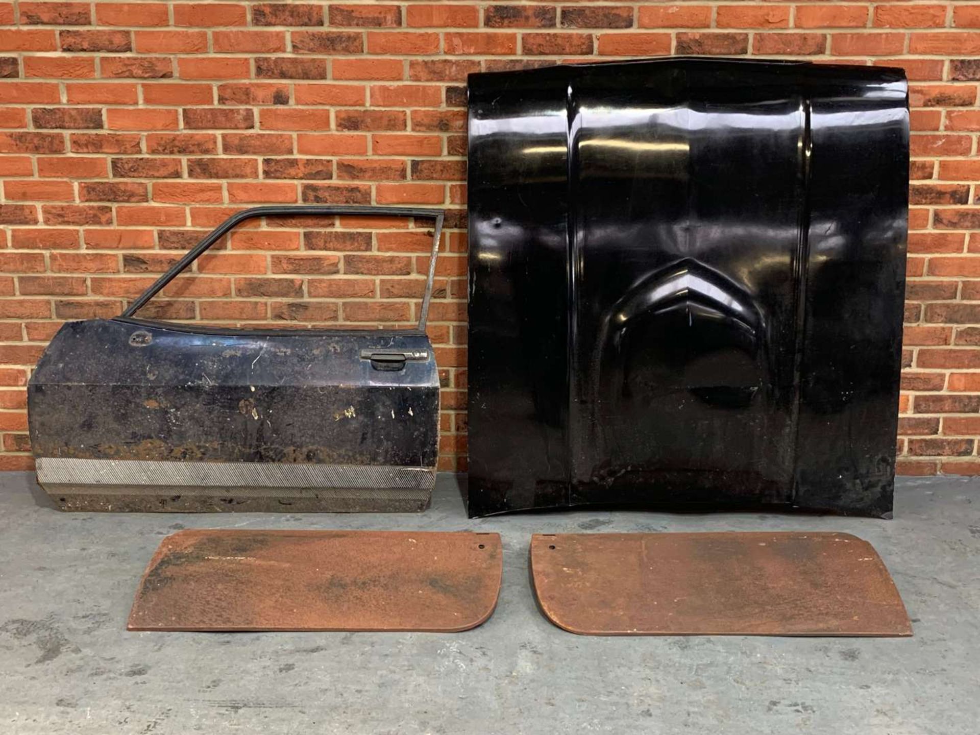 Ford Capri Bonnett, Door and Two MGB Door Skins