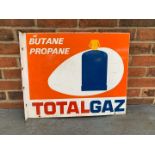 Metal Totalgaz Flange Sign