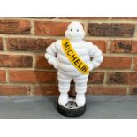 Cast Iron Michelin Man Standing on a Tyre&nbsp;