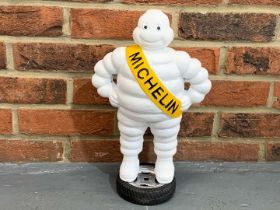 Cast Iron Michelin Man Standing on a Tyre&nbsp;