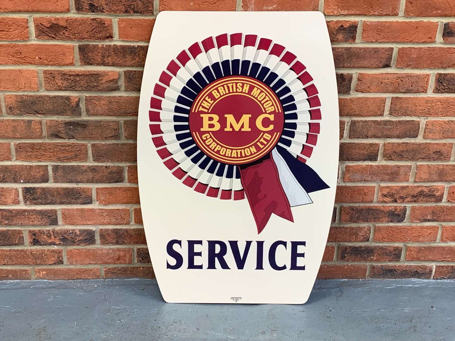 BMC Service Sign on Board