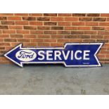 Enamel Ford Service Directional Arrow&nbsp;