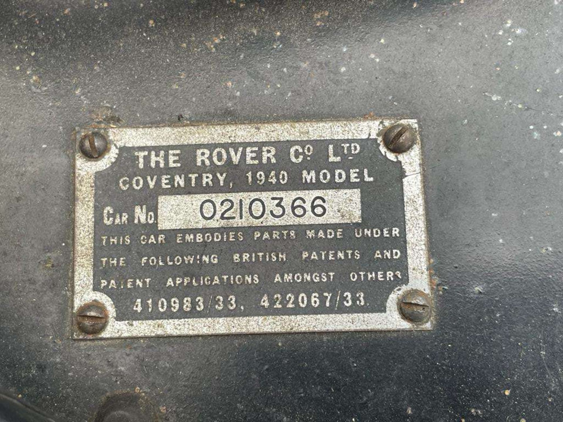 1939 ROVER P2 12 - Bild 12 aus 28