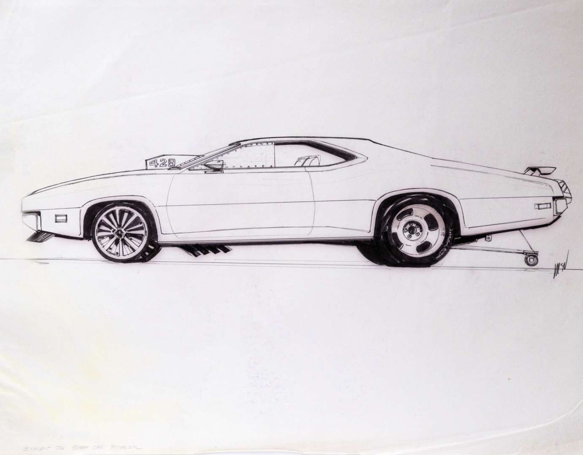 1968 428 Cobra Jet Drag Show Car Proposal