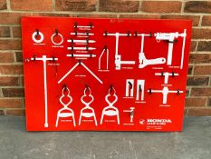 Metal Honda Tool Board&nbsp;