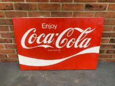 Metal Enjoy Coca-Cola Sign