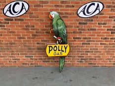 Enamel Large Polly Gas Sign