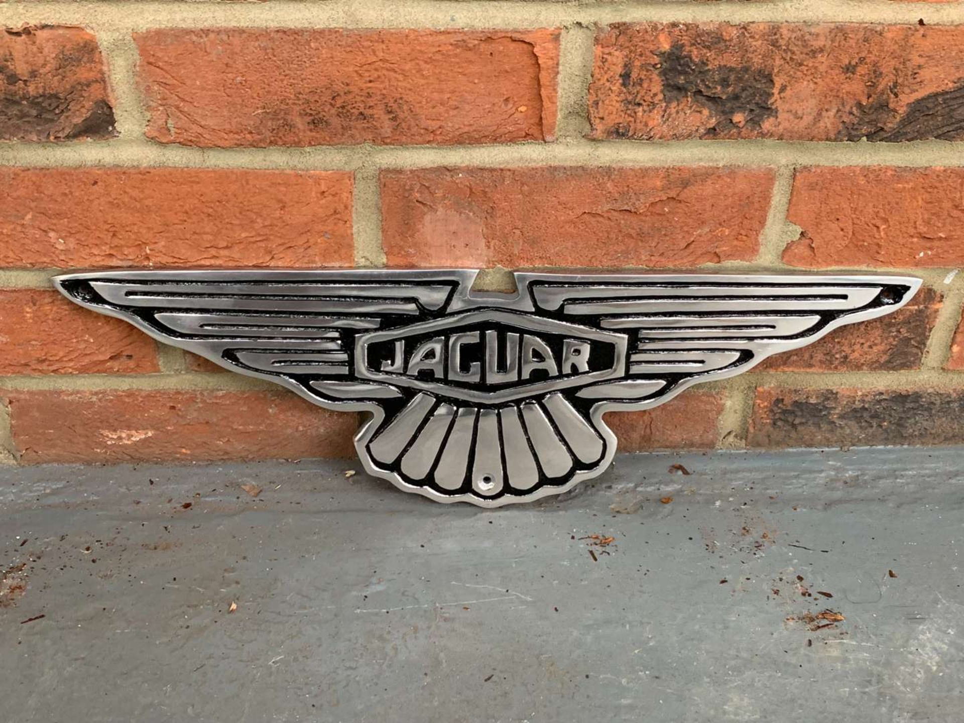 Cast Aluminium Jaguar Sign