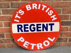 Aluminium Regent Style Petrol Sign&nbsp;