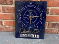 1950's Perspex Morris Quality First Electric Clock