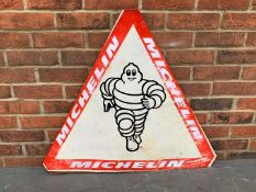 Triangular Metal Made Michelin Sign