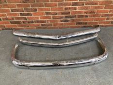 Two Corvair Chrome Bumpers and One Other (3)