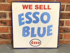 Metal “We Sell Esso Blue” Sign