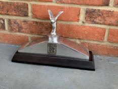 Cast Aluminium Rolls Royce Radiator Top Display