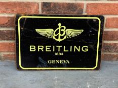 Metal Breitling Sign