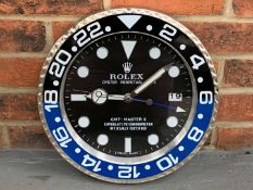 Modern Rolex GMT Master II Wall Clock&nbsp;