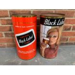 Two Vintage Carling Black Label Lager Cans