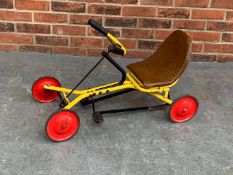 Child's Tubular Metal Pedal Car