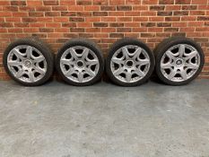 Set of Four Bentley Continental Alloy Wheels